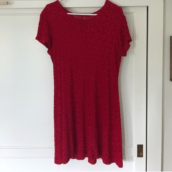 Vintage Red Hearts Valentine Dress - Picture 2 of 3